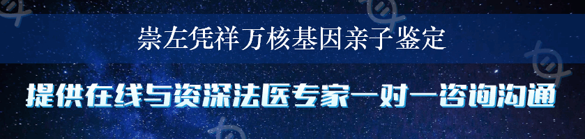 崇左凭祥万核基因亲子鉴定